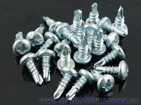 Pan head self drilling screws